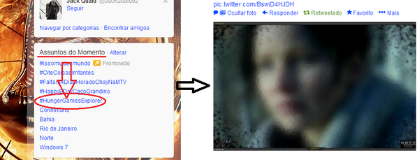 Distrito12_JV's tweet image. GENTE! TAMOS CONSEGUINDO!!! VAMOS LÁ!!! #HungerGamesExplorer