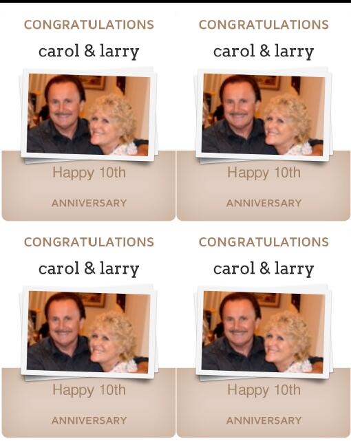 TheLabelry's tweet image. Custom wine labels for an anniversary? Nice touch!