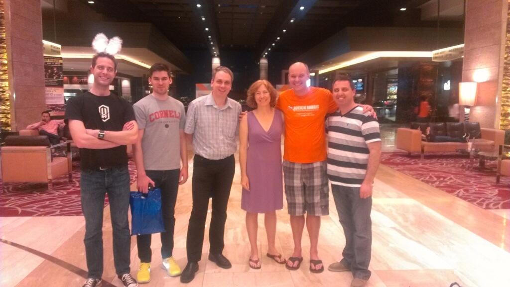 brentwpeterson: Pre #magentoimagine excitement @vkerkhoff @vinaikopp @monocat @Falkowski http://t.co/bcO89GUzB3