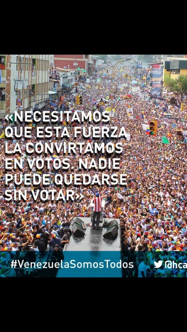 kmg1206's tweet photo. Capriles si se puede http://t.co/Mrc11coZk8