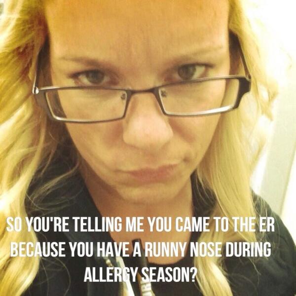 Nursingstress's tweet image. I'm sure you get this a lot #NYER #ERProblems @TheKatieduke