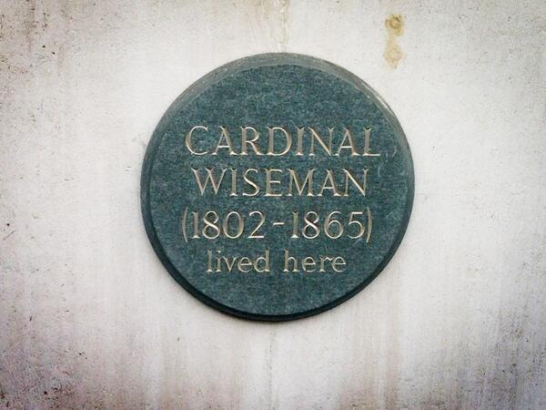 olawarwickst's tweet photo. Did you know that Cardinal Wiseman lived on Golden Square, just across from the church and rectory? http://t.co/PUMWiiFTUX