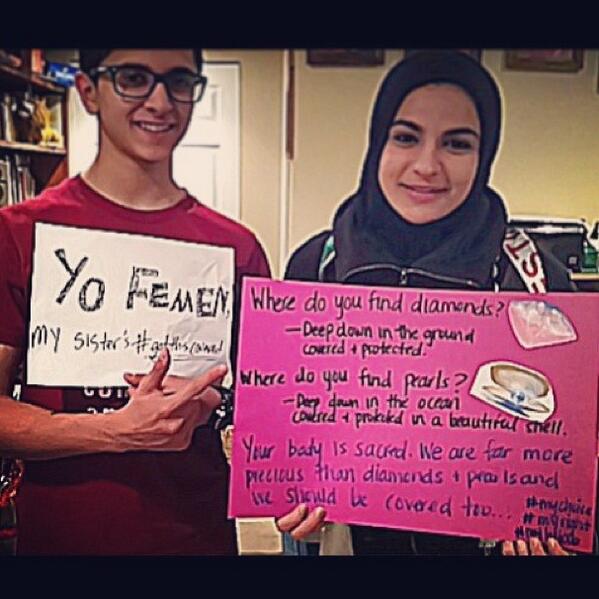 GotThisCovered's tweet photo. Love this message so much! #FEMEN #WeGotThisCovered @Femen_Movement http://t.co/wvOFRCNlNH