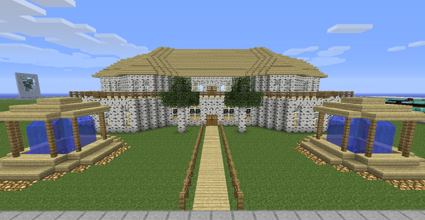 failedtest34's tweet image. My new mansion I made on the BuildCraftia server! @BuildCraftia