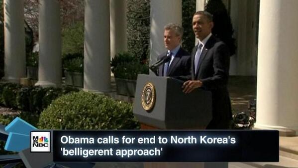 VIDEO: North Korea News - Barack Obama, PYONGYANG, Pentagon - 

Obama calls for end to ... - bit.ly/ZNkVK0