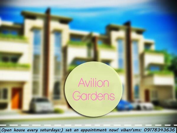 eazepedarealty's tweet image. Avilion Gardens Open House! :) #townhouse #RealEstate #Avilion #ForSale