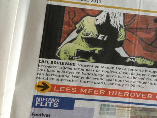 Komen jullie vanavond? <a href="/cafedeboulevard/">Café de Boulevard</a>