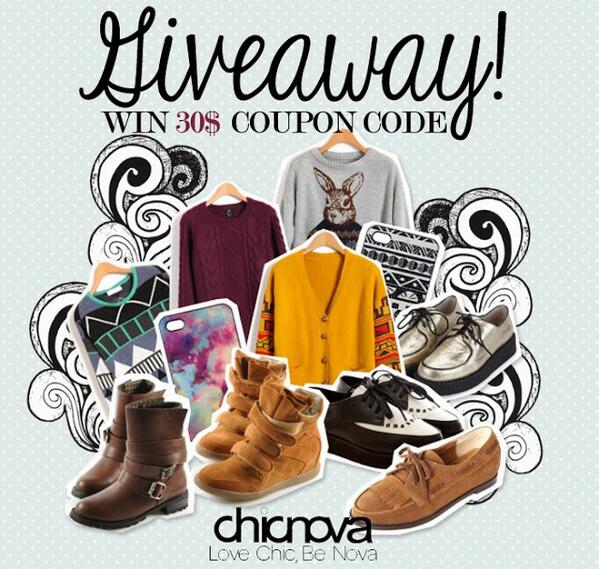 infiwishlist's tweet image. #sorteo #giveaway cupón para gastar en #chicnova @Chic_nova apuntaros en el blog infinitawishlist.com