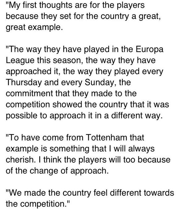 SpursSauce's tweet photo. What a man #classact #avb http://t.co/EtyUG8QsYU