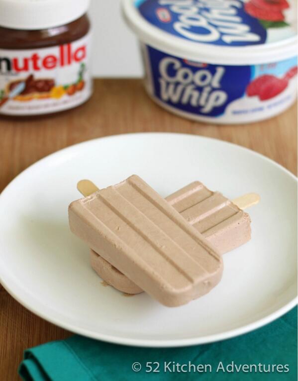 Nutella_Porn's tweet photo. Creamy nutella popsicles http://t.co/DiBXk16ych