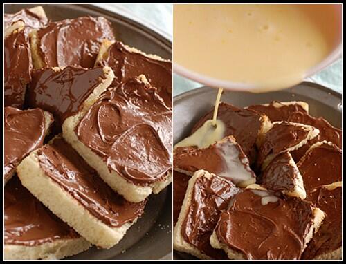 Nutella_Porn's tweet photo. Nutella bread pudding http://t.co/NYhiLL7SlV