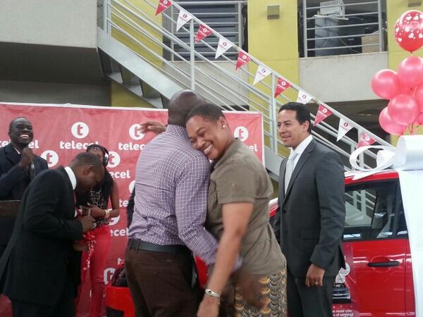 Telecel_Zim's tweet photo. The Second Big one goes to Marge #VWPolo #WinBigPromo #TellSomeone http://t.co/pc9kN5y8aq
