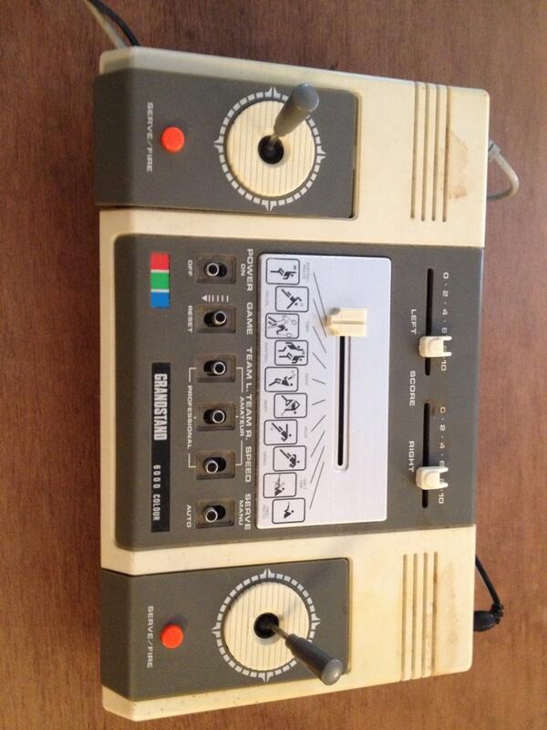 SteveCridge's tweet image. Sorting through some old stuff at mum and dads. Check this out #myfirstconsole