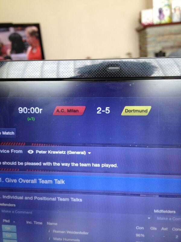 Rpill2's tweet image. @Smitch_92 Milan are better than Dortmund #ROBBBBINNSS!! #classmanager #goalsgalore