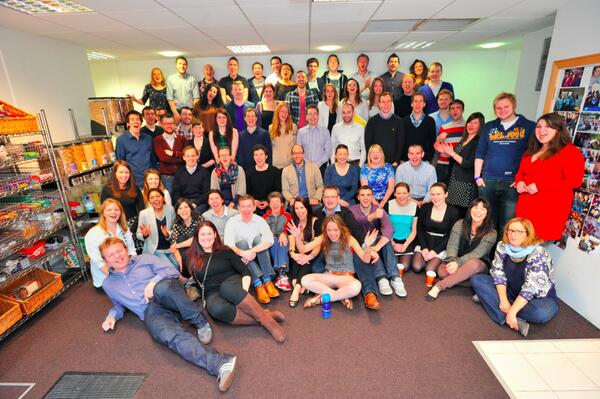 smcs's tweet photo. Guess who dropped by #TwitterDublin today? Here's @dickc with all the gang! http://t.co/iY6tz79e68