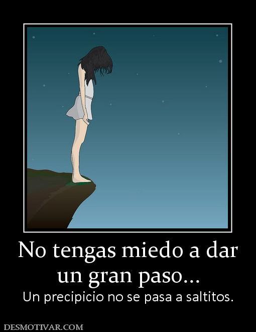 Demos pasos grandes... #MiedoNo!