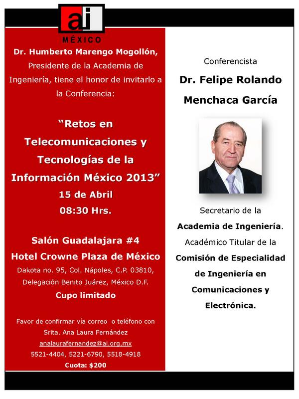 HMMpresas's tweet photo. @unamfi  @II_Hidraulica @Toda_la_UNAM pueden seguir la conferencia en vivo desde la pag d la Academia d Ingenieía. RT http://t.co/KLyc0Frksr