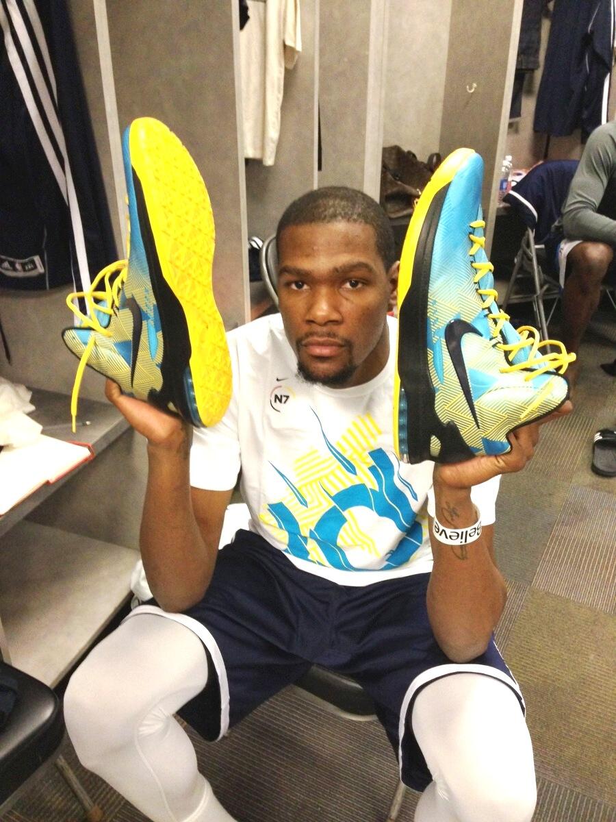 Kevin Durant al Twitter.