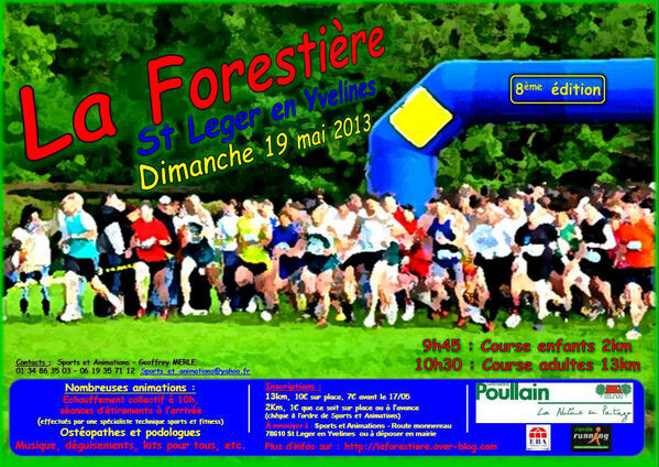 Laforestiere's tweet photo. @Ramboliweb La 8ème édition de la Forestière de St Leger en Yvelines le 19 mai prochain!http://t.co/TxUIGwnDX6 Merci! http://t.co/cQ6fOhVBX0