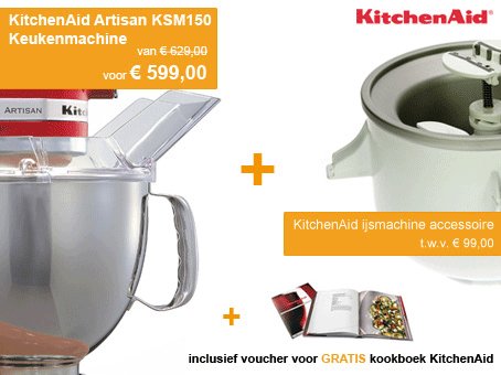 Artiest Koreaans Arashigaoka Kookwinkel Oldenhof on Twitter: "Tip voor Moederdag. De KitchenAid Artisan  nu met korting en KitchenAid ijsmaker t.w.v. €99,-! http://t.co/Fb7Sev2CTx  http://t.co/gdZsXHfW6y" / Twitter