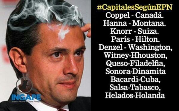 Chelitobeiiakoo's tweet photo. Jajajaja las capitales segun el xD http://t.co/J9DBTUdNvj