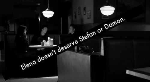 TVD1994's tweet photo. This is so true. She doesn't deserve either one of them. They deserve better. http://t.co/KFubRb9vXh