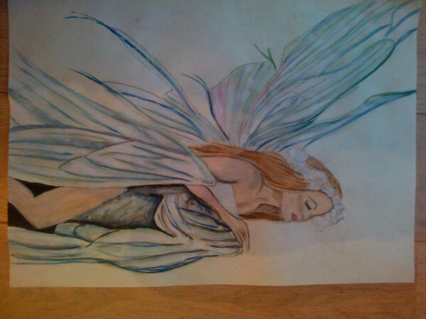 gracethetinker's tweet image. I like to paint fairies #flutterflutter