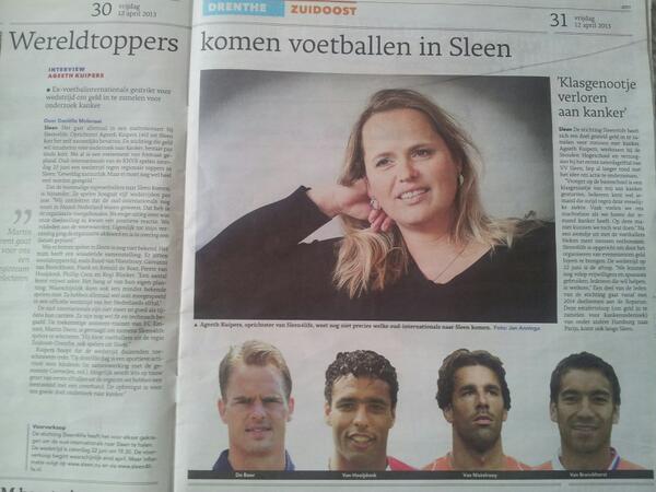 Danielle Molenaar (@danielledvhn) on Twitter photo <a href="/Sleen4life/">Sleen4life</a>: #dvhn Interview <a href="/AgeethKuipers/">Ageeth Kuipers</a> : wedstrijd ex - internationals knvb 22 juni #sleen " Succes organisatie! <a href="/Sleen4life/">Sleen4life</a>: #dvhn Interview <a href="/AgeethKuipers/">Ageeth Kuipers</a> : wedstrijd ex - internationals knvb 22 juni #sleen " Succes organisatie!