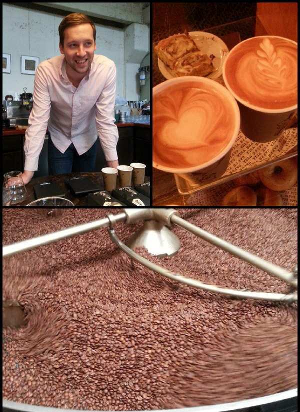 McCrackenTough's tweet image. @NWilton77 thank you for the tour and tasting this morning @CaffeVita #coffeeprogram #newpartners #caffeinefix