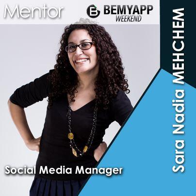 [Mentor]<a href="/saramehchem/">Sara Nadia Mehchem</a>, Publicitaire et Social Media Manager fera partie des mentors de #BeMyAppDZ #Algeria20