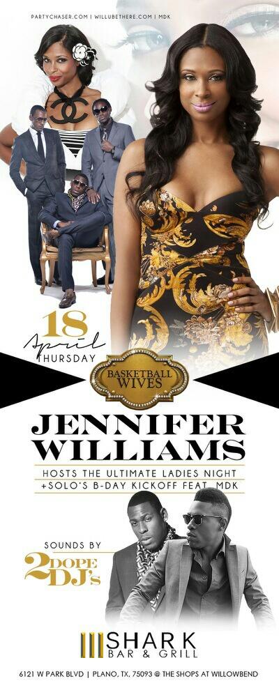 WiteGold's <a href="/iamjennifer/">Jennifer Williams</a> is coming to Dallas on 04/18 to celebrate with SOLO <a href="/imkingsolo/">kingsolo</a> at Shark Bar! @2dopedjs
