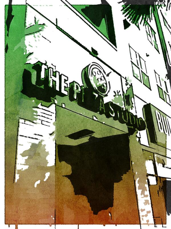 idryman's tweet photo. Pizza studio #Popsicolor http://t.co/7db4HVqjMz