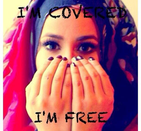 GotThisCovered's tweet photo. I'm covered. I'm free. #FEMEN #WeGotThisCovered http://t.co/P48XebTfVj