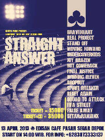 Don't forget! Tonight at pasar segar depok 2!! Be there fellas!