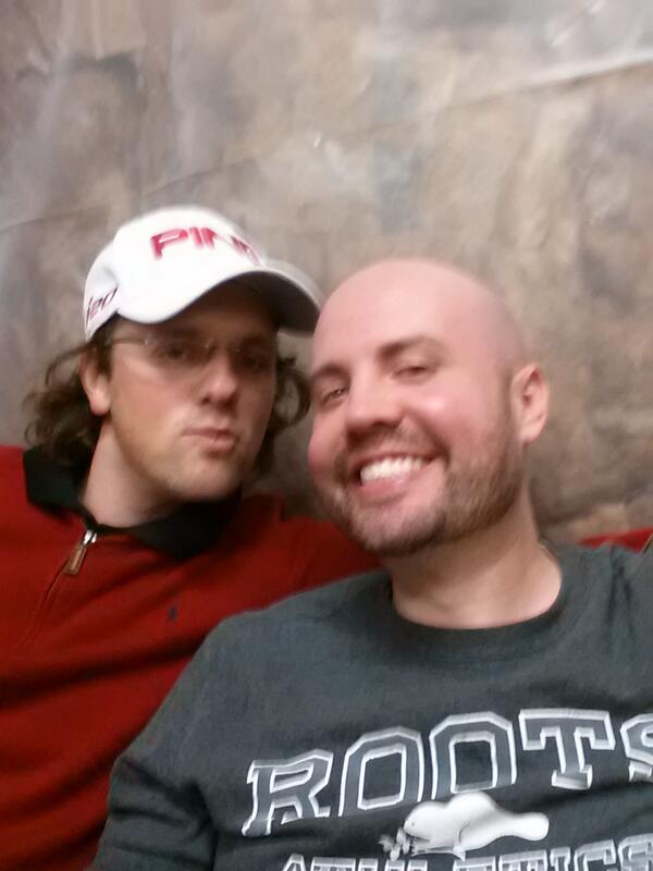 StephMailing's tweet image. @SpenceLaurie playing with my hair and being bff with @atemesy. #classic