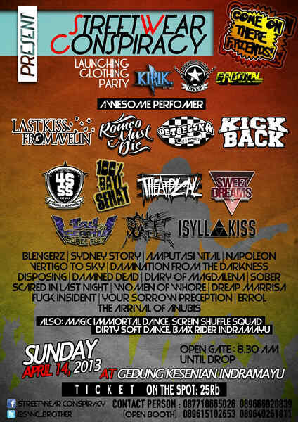 Selamat sore :) Indramayu siap buat besok? Kita perform jam 4 sore di Gd.Kesenian, see yaaaa!