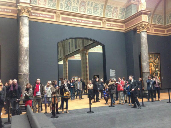 Rijksmuseum Twitterissa De Nachtwachtzaal Gezien Vanuit De Nachtwacht Http T Co Uz80oyrbui
