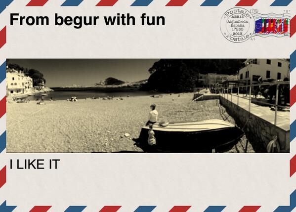 Roque_III's tweet photo. From begur with fun #postale http://t.co/yUk9vwrjmm