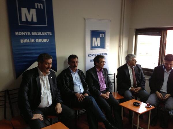 Meslekte bırlik grubu seçim bürosundayız