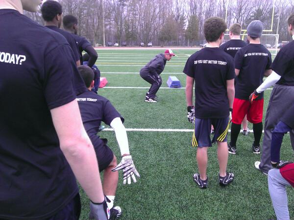 MAC Pass Cover Camp in full effect. Some good young talent.. j <a href="/McMasterSports/">McMaster Marauders</a> <a href="/JonBehie9/">Jon Behie</a>  #macmen