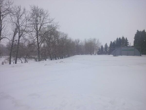Rockymtnx's tweet photo. So much for any shed hunting this weekend. Another #Alberta spring blizzard.  #WhenWillWinterEnd Enough already! http://t.co/Z6CHlBgM5D
