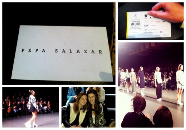 MiUltimatum's tweet photo. Poniendo orden..Sorpresa ¡Que gran recuerdo! @pepasalazarsala @MBFWMadrid #fashion #nuevostalentos http://t.co/YVHiuKmWG3
