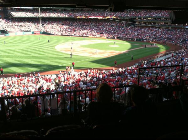 Just a perfect day for baseball