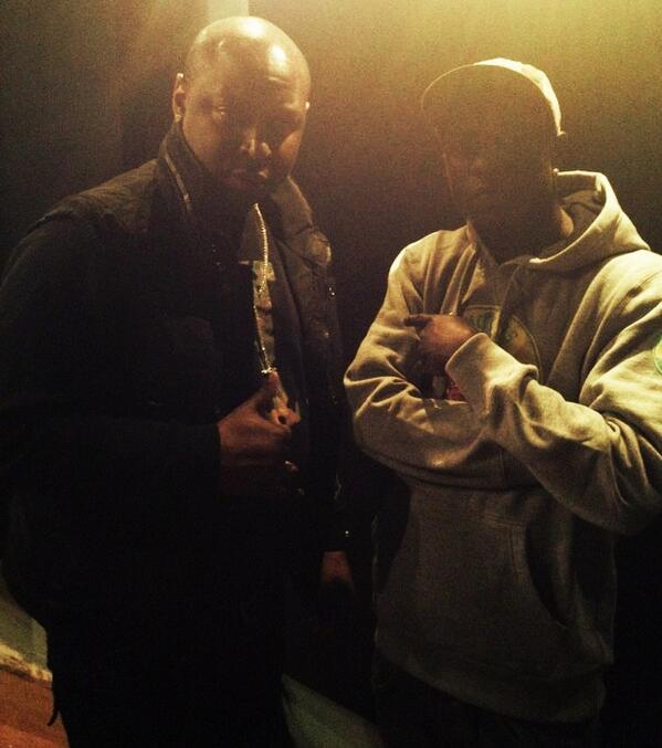 HoodHefna's tweet photo. Me and Sha Money cookin in the studio #working http://t.co/1PVwXQyIdl