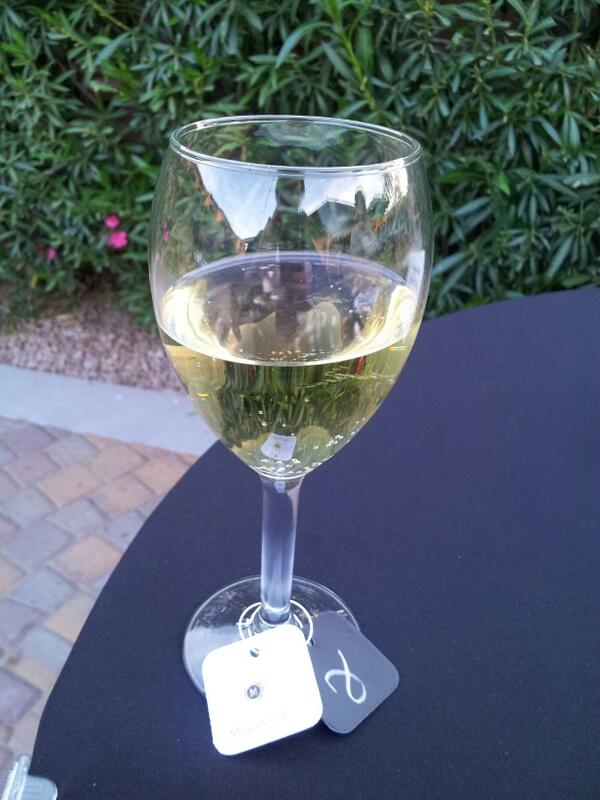 celebratingfam's tweet photo. I never drink wine but this Moscato is very nice. Yum. #Mirassou #bbcphx http://t.co/vMPcIEmHzu