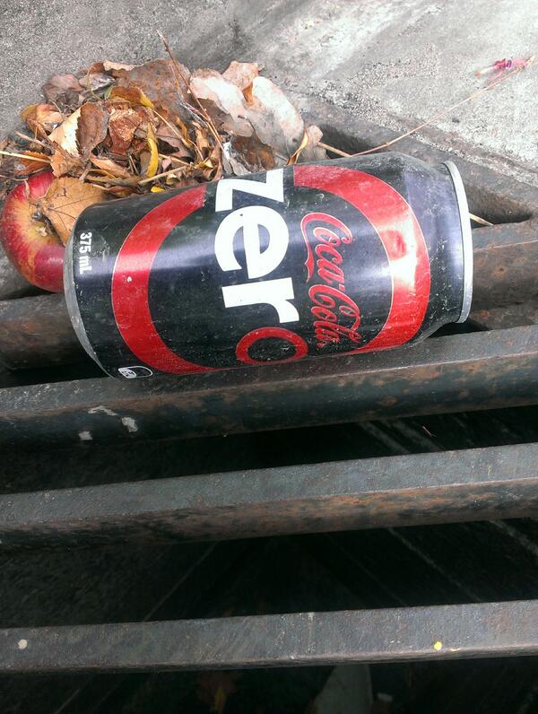 busyskirts's tweet image. Bathurst Street view says it all.  #cokefail (&amp;amp; if you're wondering, I certainly did pick it up).