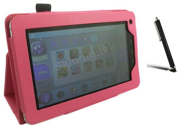 Skin_Digital's tweet image. Kurio Kids Tablet 7 Hot Pink Leather Stand Case Cover + Stylus Pen w/free shipping worldwide. skindigitalstore.com