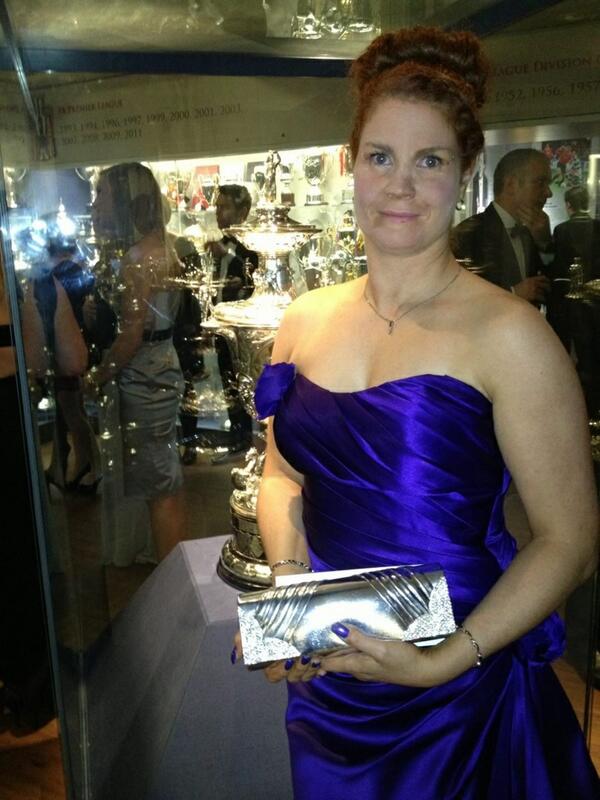 Janeybird777's tweet photo. Moi at the UNICEF charity dinner at Old Trafford December 2012 http://t.co/Undw2RCpQL