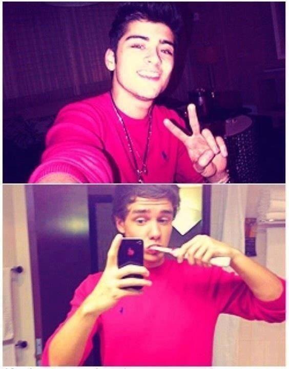 Direction1D_guy's tweet image. When your future boyfriends who have no clue who you are take selfies @zaynmalik @Real_Liam_Payne