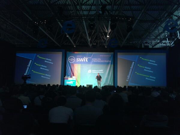 RoyOsherove's tweet image. oh man. had great fun speaking at the #msswit event in Ukrain today. smart, passionate people! pic by @danyloid